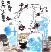 黃鹿鳴 10歲 學(xué)畫一年