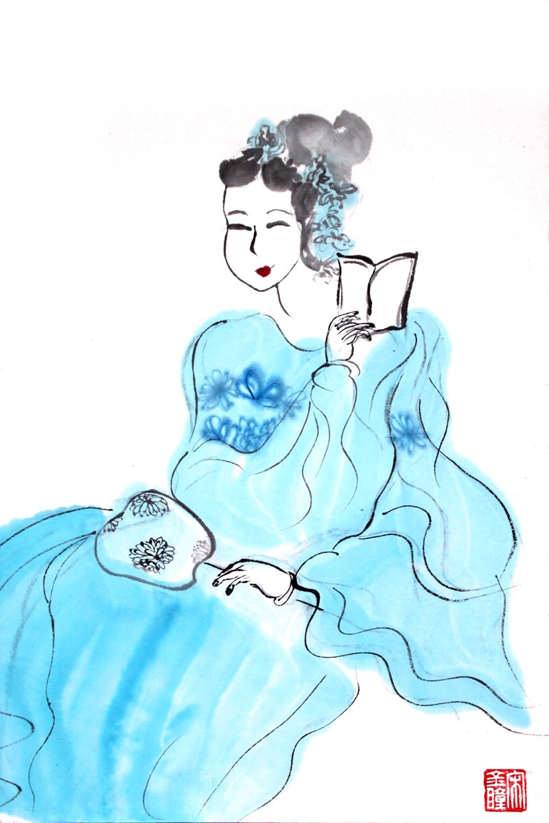 宋金瞳 學畫1年半 8歲